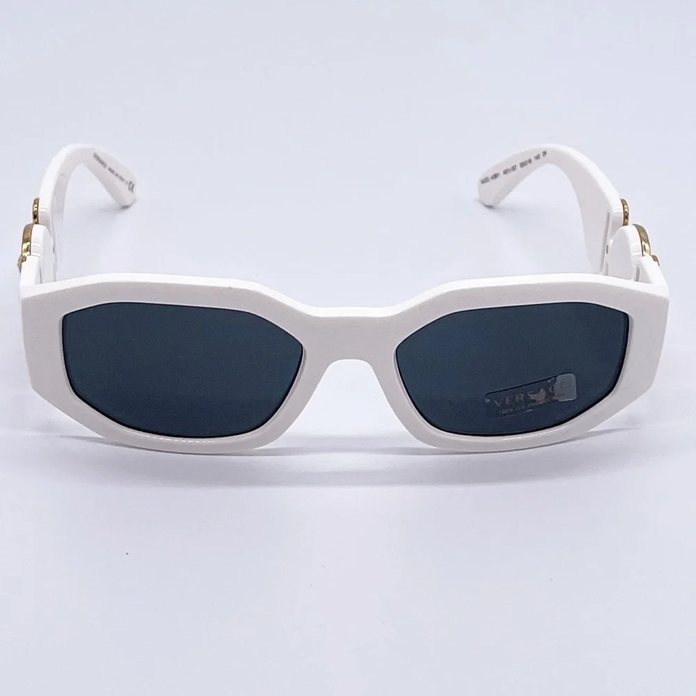 NEW VE4361 VERSACE MEDUSA VE 4361 401/87 WHITE SUNGLASSES MOD 4361